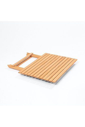 Hedisam Katlanabilir Dikdörtgen Ahşap 60x80 cm Kahverengi Kamp Masası
