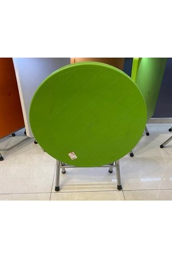 Sazlık Katlanabilir Dikdörtgen Plastik 80 cm Yeşil Kamp Masası