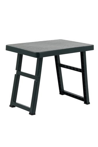 Bursev Katlanabilir Dikdörtgen Plastik 60x70 cm Yeşil Kamp Masası