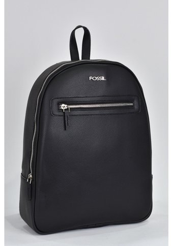 Fossil Laptop & Evrak Deri Siyah 2034 Erkek Sırt Çantası