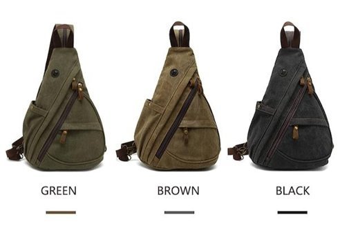 Augur 6002 Moda Günlük Çapraz Askı Kahverengi Erkek Sırt Çantası
