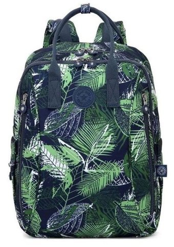 Generic Smart Bags Krinkıl Lacivert Yeşil Smb1221 Çok Renkli Kadın Sırt Çantası