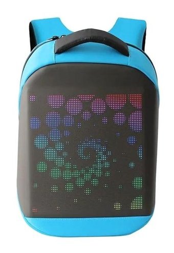 Crelander 4Th Gen Pro Su Geçirmez Led Mavi Erkek Sırt Çantası