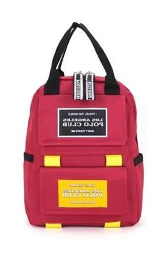 Chım Ve Günlük Outdoor Spor Erkek Sırt Çantası Kırmızı