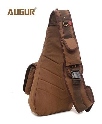 Augur 8171 Moda Çapraz Askı Erkek Haki Sırt Çantası