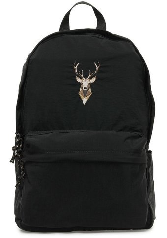Lumberjack Crnkl Deer 3Pr Siyah Erkek Sırt Çantası