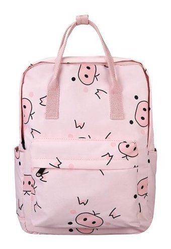 Generic Moda Meyve Baskı Rahat Açık Eğlence Pembe Kadın Sırt Çantası