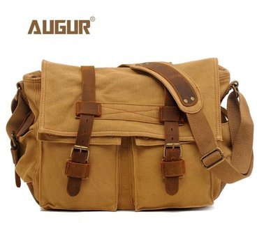 Augur 2138 Günlük Giyime Dayanıklı Çapraz Haki Erkek Sırt Çantası