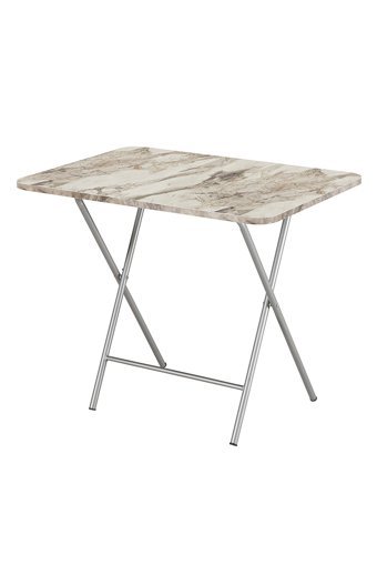 Okuyanlar Katlanabilir Dikdörtgen Suntalam 60x80 cm Gri Kamp Masası