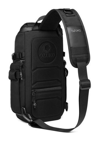 Ozuko Su Geçirmez Crossbody Kamuflaj Erkek Haki Sırt Çantası