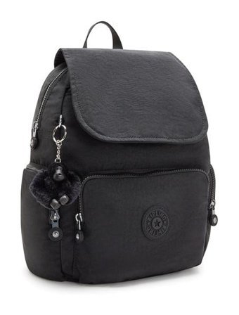 Kipling City Zip S Küçük Boy Siyah Black Noır Kadın Sırt Çantası