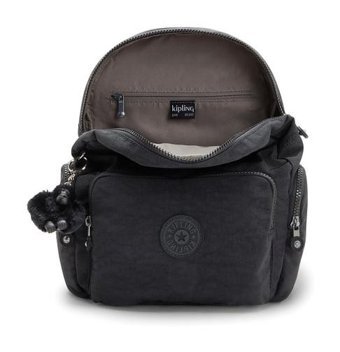 Kipling City Zip S Küçük Boy Siyah Black Noır Kadın Sırt Çantası