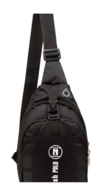 Newish Polo Siyah Cross Bodybag Çapraz Ve Erkek Sırt Çantası