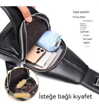 Eternal Luck Usb Portlu Siyah Erkek Sırt Çantası