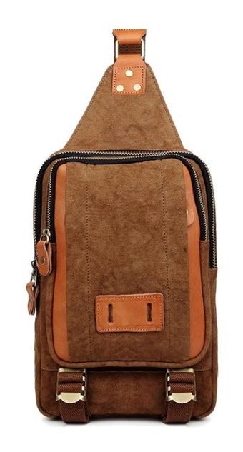 Jccotton Vintage Tablet Tutucu Kahverengi Erkek Sırt Çantası