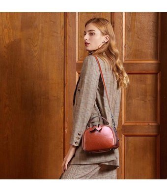 Generic Lebıhmurah Wbp2256 Moda Deri Messenger Kahverengi Kadın Sırt Çantası