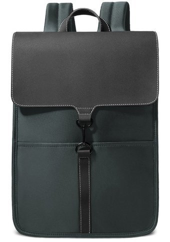 Alibee 15.6 İnç Moda Su Geçirmez Erkek Sırt Çantası Koyu Gri
