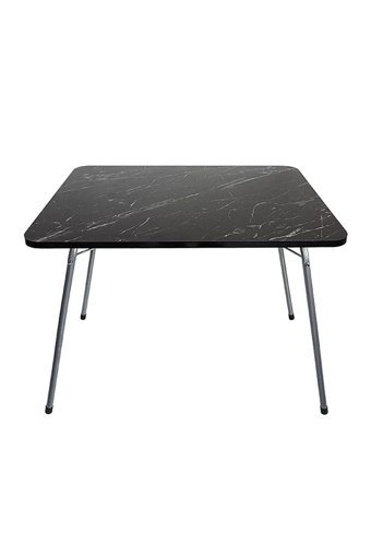 Pratico Katlanabilir Dikdörtgen Plastik 60x80 cm Siyah Kamp Masası