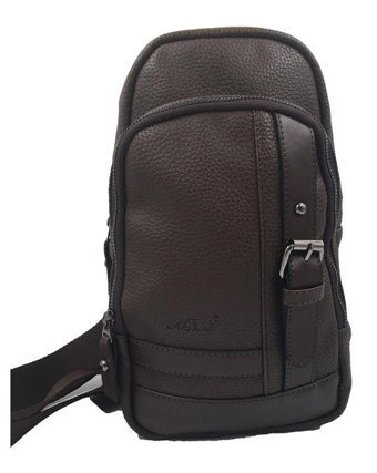 Bizoon Tr0016 Çapraz Bodybag Kahverengi Erkek Sırt Çantası