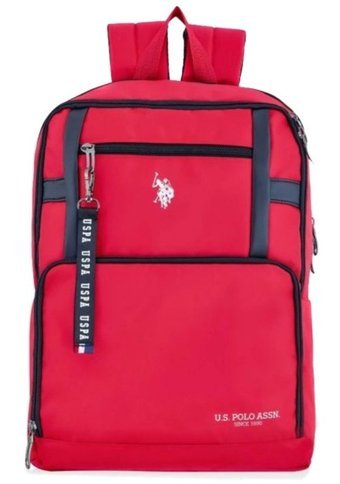 U.S. Polo Assn. Kırmızı Plçan23100 001 Kırmızı Erkek Sırt Çantası