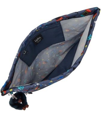 Kipling Supertaboo Büzgülü Yüzücü Gri Gamıng Grey Kadın Sırt Çantası