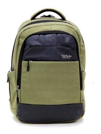 Cambridge Polo Laptop Haki Erkek Sırt Çantası