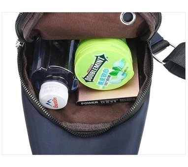 Eternal Luck Oxford Kumaş Crossbody Siyah Erkek Sırt Çantası