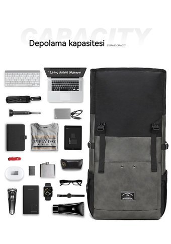 Wyanet Hespero Katlanır Seyahat Mavi Erkek Sırt Çantası