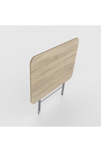 Okuyanlar Katlanabilir Dikdörtgen Suntalam 60x80 cm Kahverengi Kamp Masası