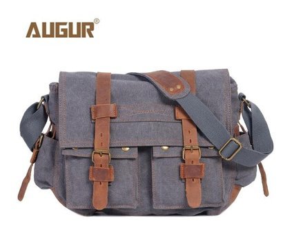 Augur 2138 Gündelik Çapraz Gri Erkek Sırt Çantası