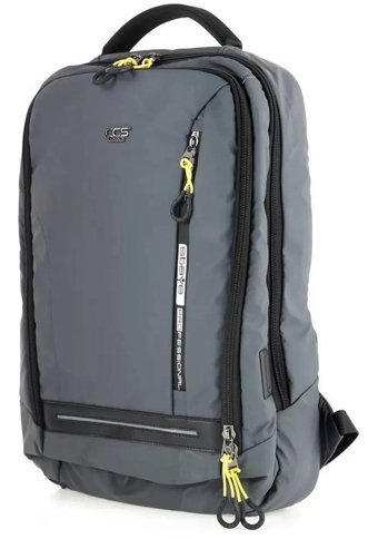 Ççs Gri Elatae Lüks Kumaş Laptop 51421 Erkek Sırt Çantası