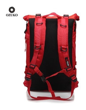 Ozuko Business Casual Oxford Kumaş Siyah Erkek Sırt Çantası
