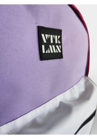 Vatkalimon Beyaz Lila Pembe Kadın Sırt Çantası
