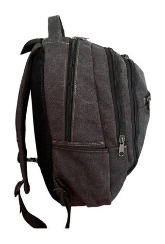 Escape 307 Uni Kanvas Kumaş Laptop Bölmeli Antrasit Erkek Sırt Çantası