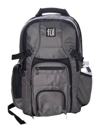 Ful Usa Tennman 16" Laptop Backpack Gri Erkek Sırt Çantası