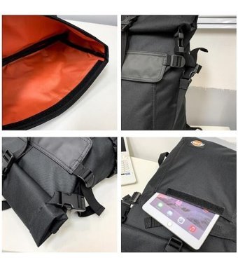 Suntek Ld2235 Outdoor Spor Günlük Çok Amaçlı Siyah Erkek Sırt Çantası