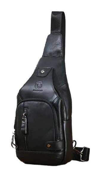 Bull Captan Seyahati Crossbody Siyah Erkek Sırt Çantası