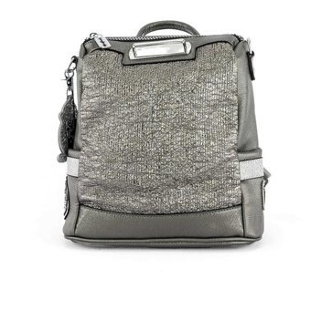 Gülşah Çaptı Bag Kriste Bell Pewter 26449 Kadın Sırt Çantası