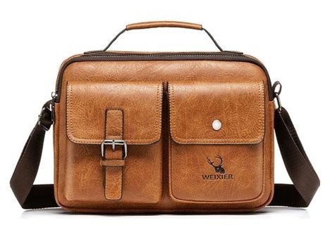 Wyanet Hespero Retro Çapraz Kahverengi Erkek Sırt Çantası