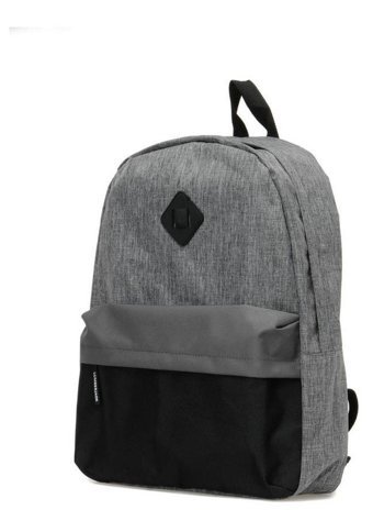 Lumberjack Laptop Bölmeli 1153 Gri Erkek Sırt Çantası - Siyah