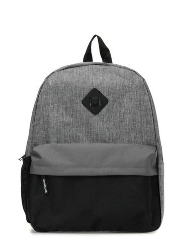 Lumberjack Laptop Bölmeli 1153 Gri Erkek Sırt Çantası - Siyah