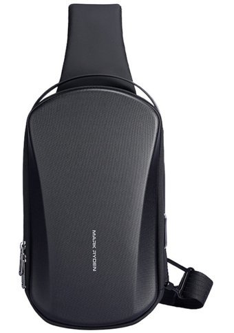 Mark Ryden Mr3998 Usb Şarj Portlu Hardshell Siyah Erkek Sırt Çantası