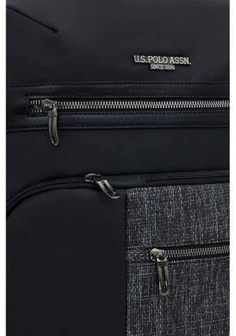 U.S. Polo Assn. 23678 Laptop Bölmeli Siyah Erkek Sırt Çantası