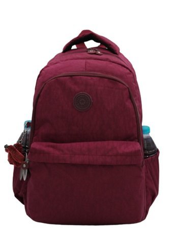 Bevitton Krinkıl Su Geçirmez Kumaş Bordo 2200 Bordo Kadın Sırt Çantası