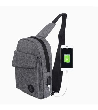My Valice Smart Bag Usb'Li Çapraz 1505 Lacivert Erkek Sırt Çantası