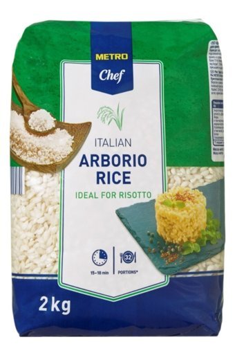 Metro Chef Arborio Rice Pirinç 2 kg