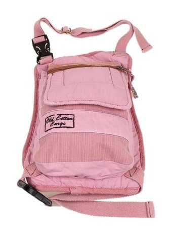 Vento Marea Old Cotton Unısex Yan 6105 Açık Pembe Çok Renkli Kadın Sırt Çantası