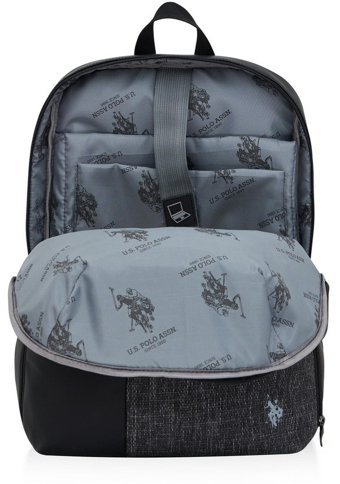 U.S. Polo Assn. Plevr23678 Siyah Erkek Sırt Çantası