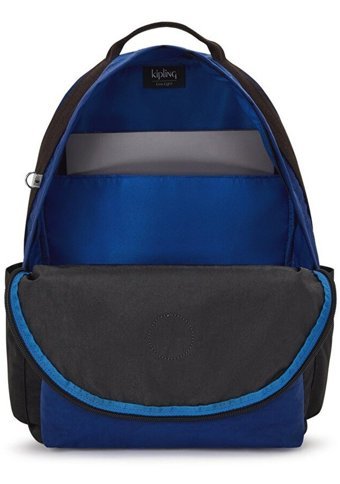Kipling Damien M Büyük Boy Mavi Bla Blue Beıge 001 Mavi Kadın Sırt Çantası