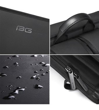 Sones Bange Bg7252 Kare Su Geçirmez Laptop Gri Erkek Sırt Çantası